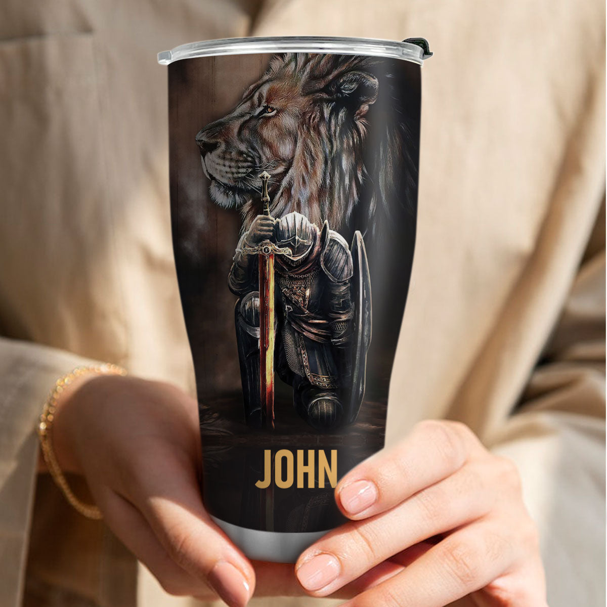 Son Of God - Personalized Stainless Steel Tumbler