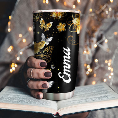 God Made You God Made Me - Personalized Tumbler