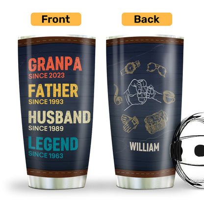 Legend Since - Personalized Stainless Steel Tumbler