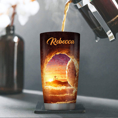 Will Of God In Christ Jesus - Personalized Stainless Steel Tumbler