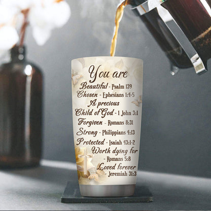 You Are Loved Forever - Personalized Stainless Steel Tumbler