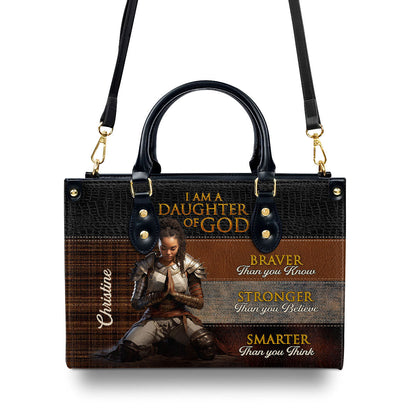 Faith-Inspired - Personalized Leather Handbag GMJSLB200031