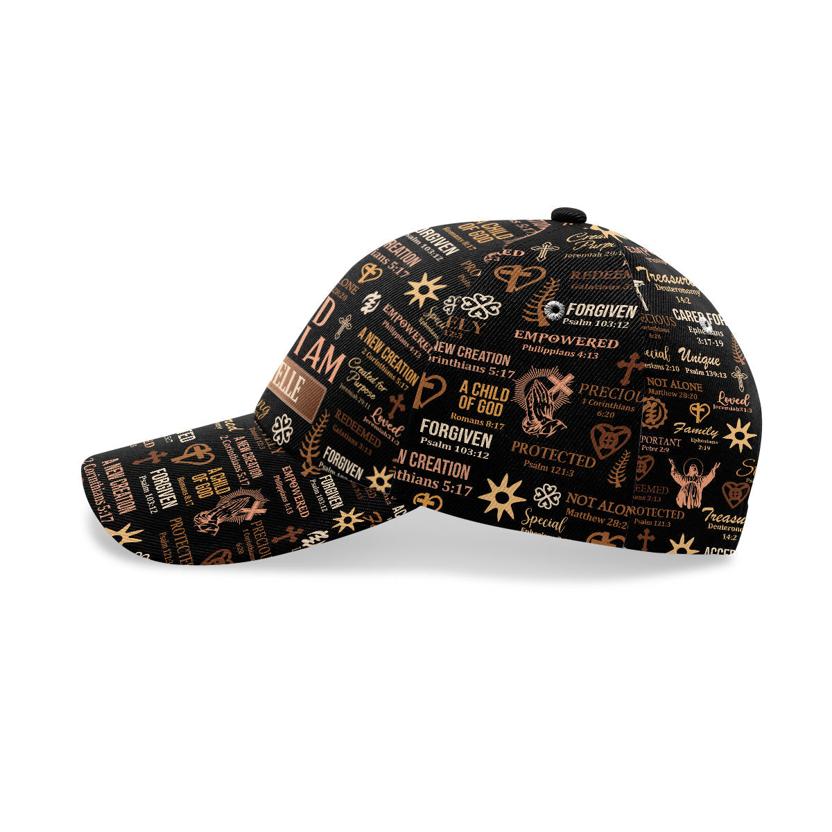 God Says I Am - Personalized Classic Cap - Christian Faith Gift for Women