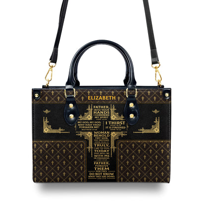 Faith-Inspired - Personalized Leather Handbag GMJSLB200001