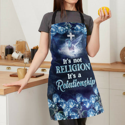 It's Not Religion It's A Relationship - Christian Apron