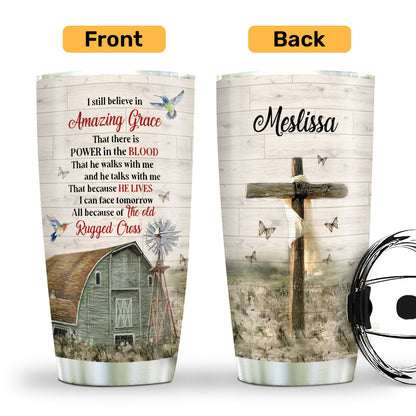 Amazing Grace - Inspirational Christian Tumbler