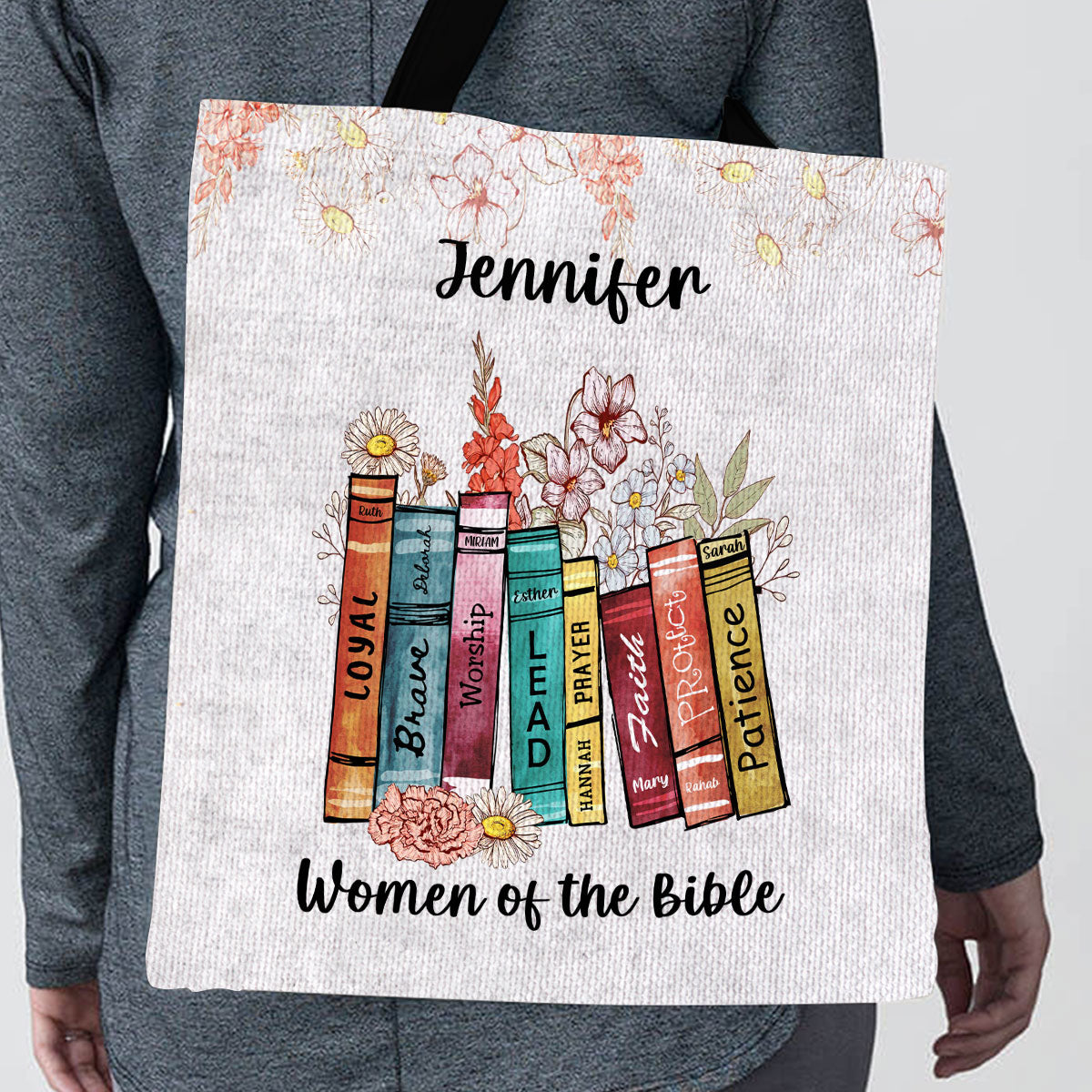Women Of The Bible - Personalized Tote Bag GTTJS10019