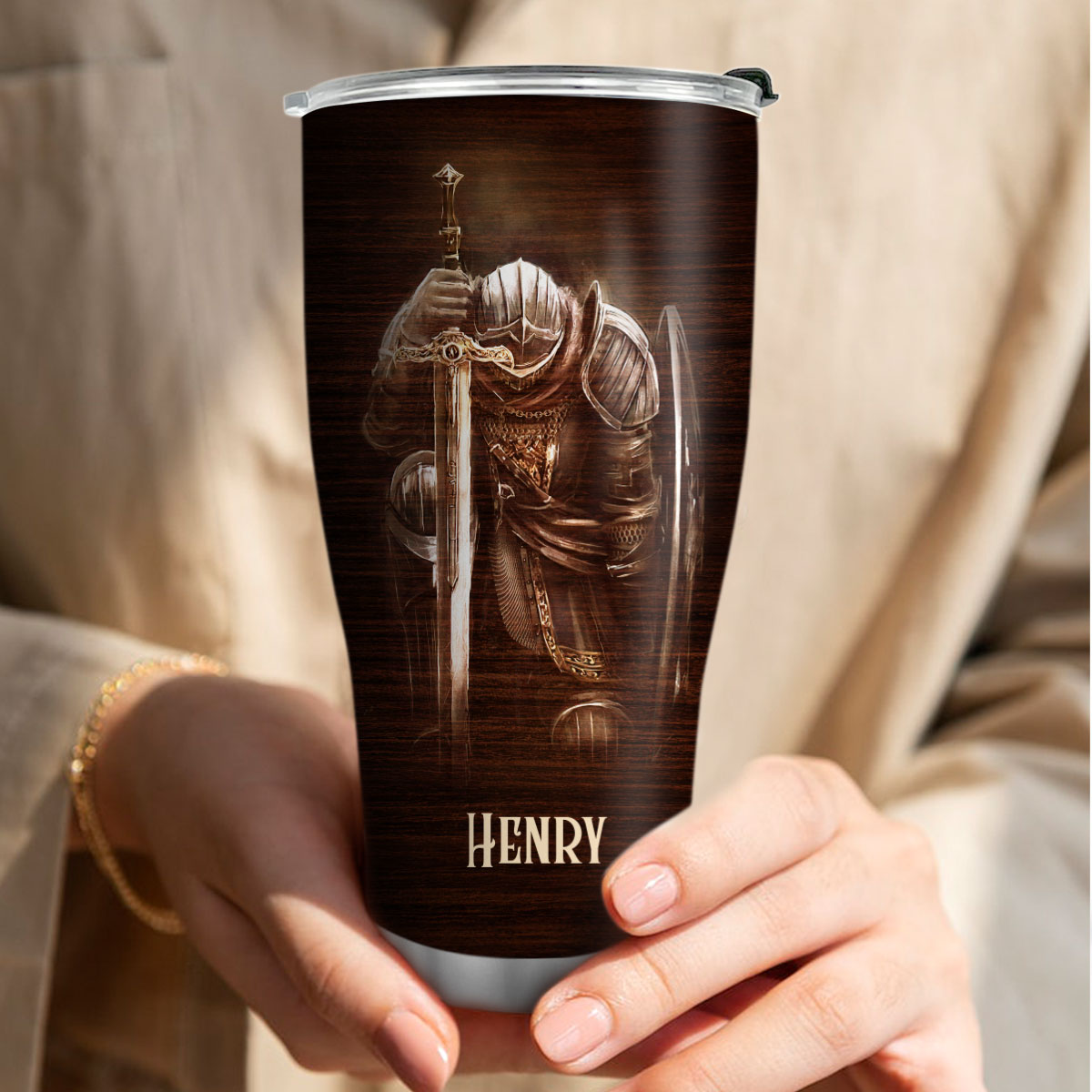 Faith Quote - Personalized Stainless Steel Tumbler