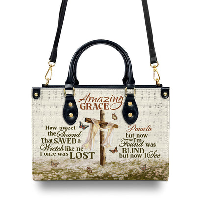 Faith-Inspired - Personalized Leather Handbag GMJSLB200025