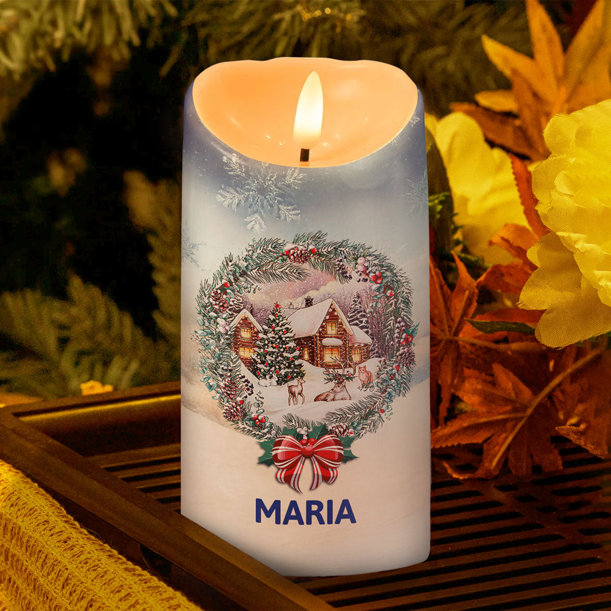 Be Still And Know That I'm God - Personalized Flameless LED Candle