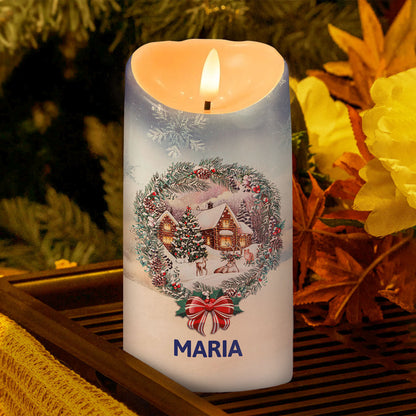Be Still And Know That I'm God - Personalized Flameless LED Candle