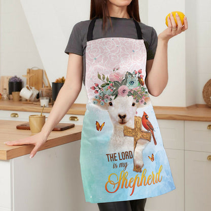 Psalm 23:1 Gift for Women - Inspirational Apron