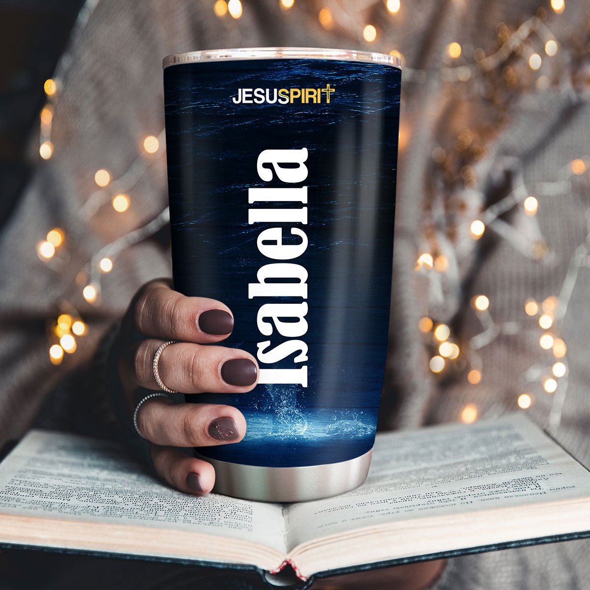 Faith Is Not Shaken - Personalized Stainless Steel Tumbler
