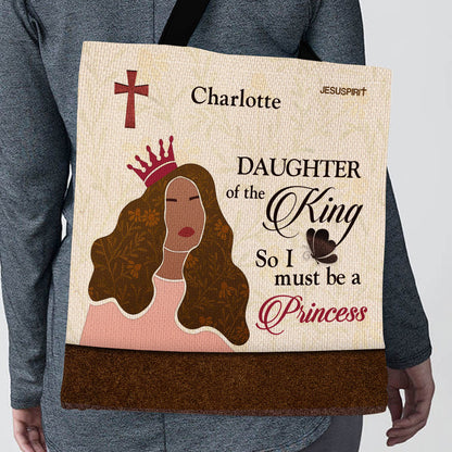 Daughter Of The King - Personalized Tote Bag GTTJS10065