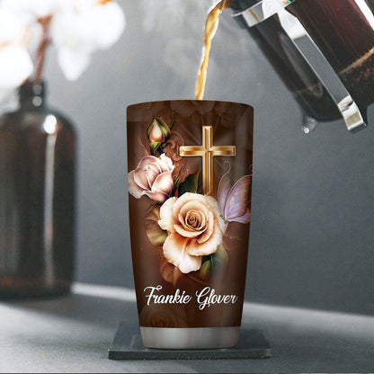 Faith Is The Substance - Personalized Tumbler