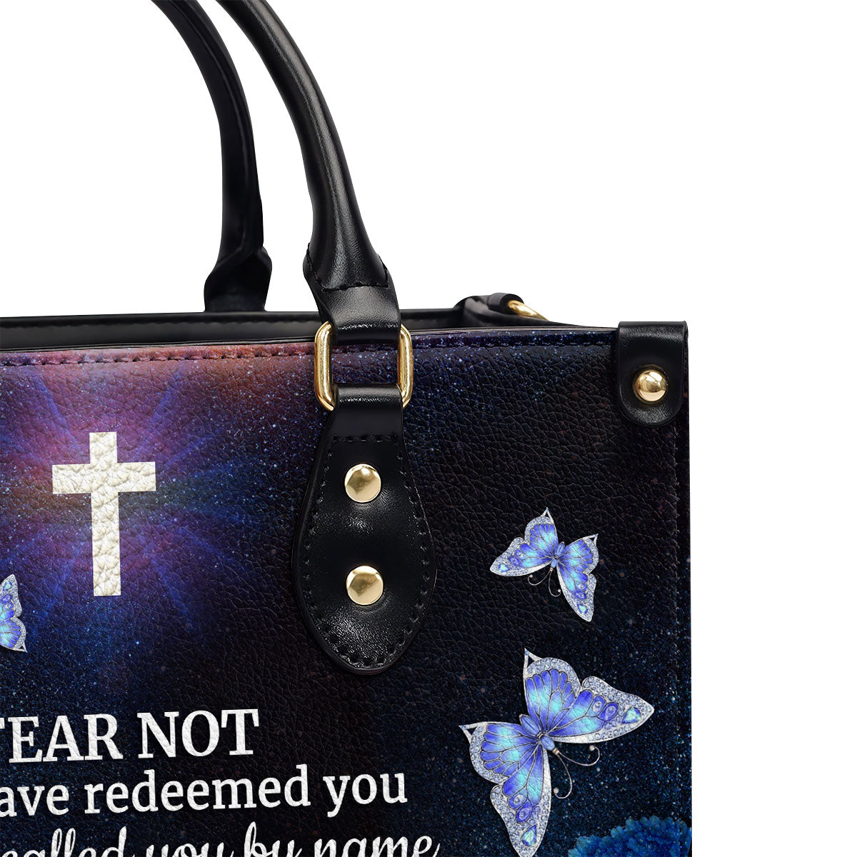 I Have Called You By Name - Personalized Leather Handbag GMJSLB200080