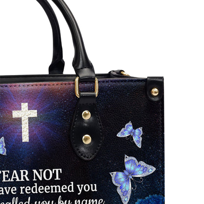 I Have Called You By Name - Personalized Leather Handbag GMJSLB200080