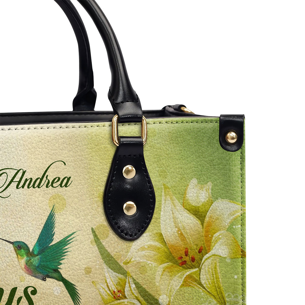 Jesus The Way The Truth The Life - Personalized Leather Handbag GMJSLB200079
