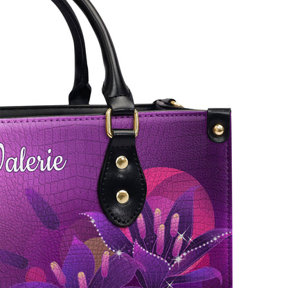Faith, Hope, Love Handbag - Personalized Leather Bag for Women GMJSLB200105