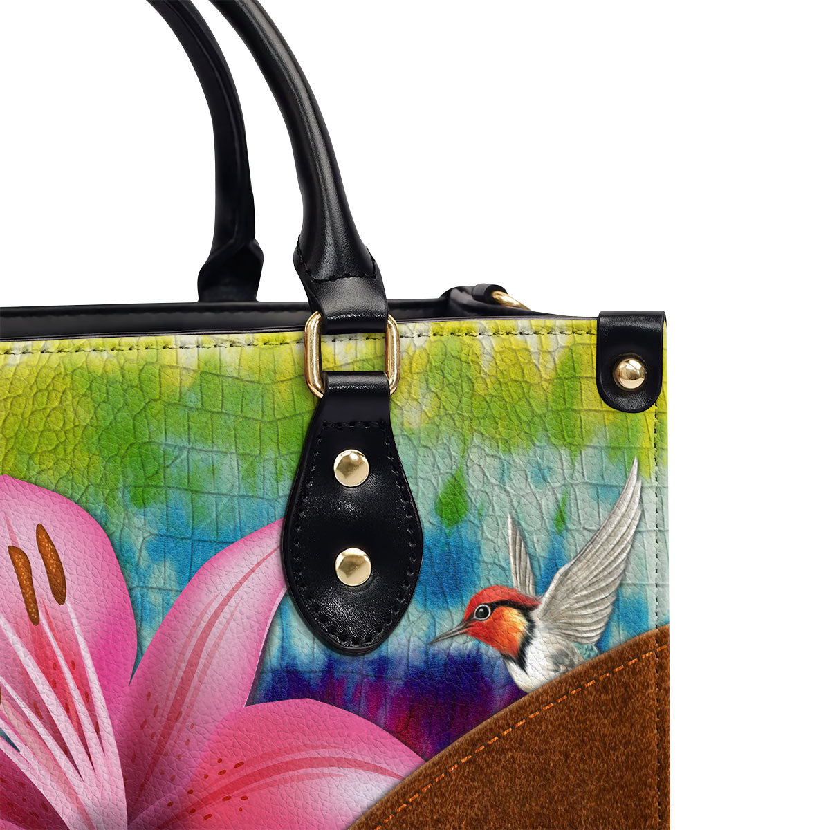 Faith Over Fear - Personalized Lily Leather Handbag GMJSLB200103