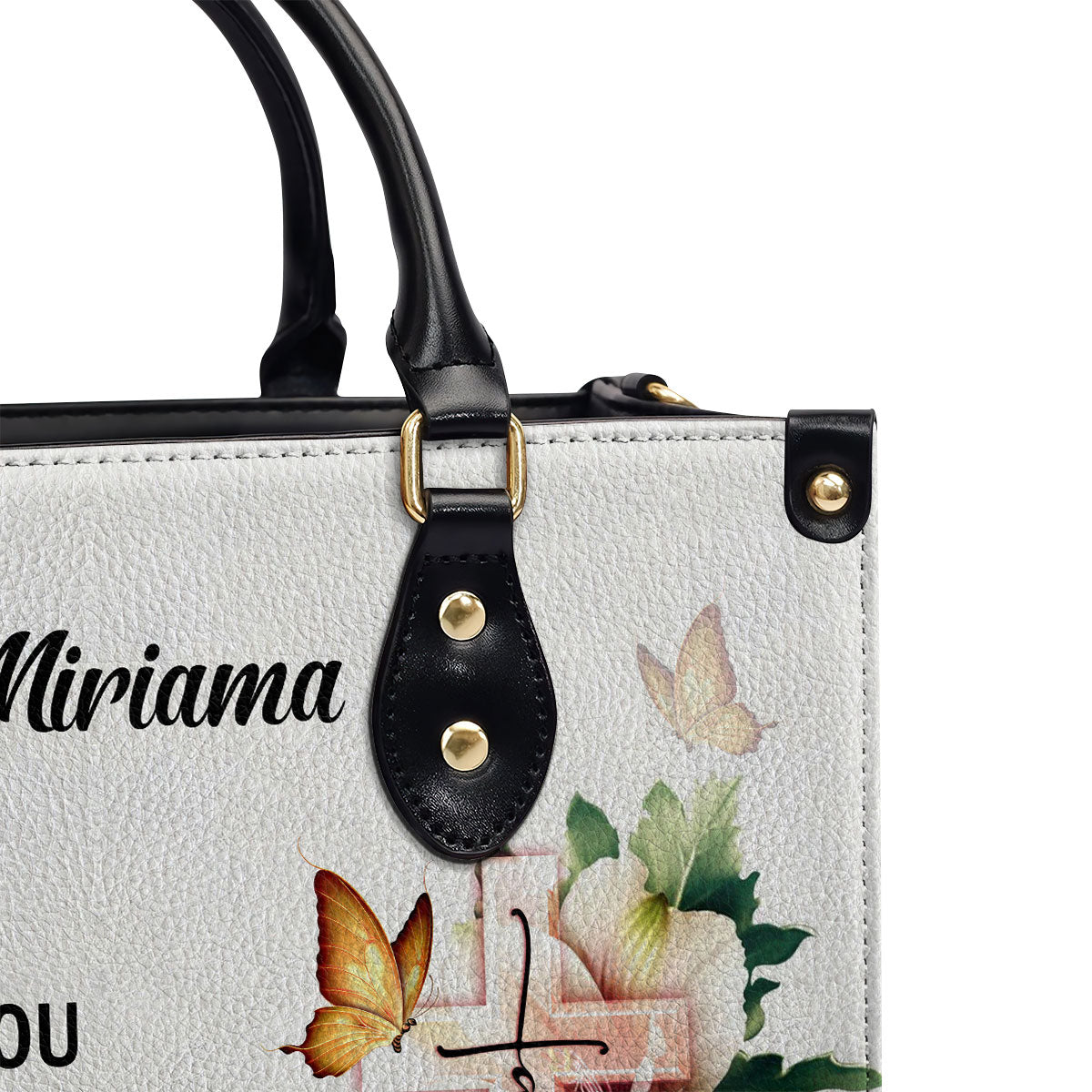Faith-Inspired - Personalized Leather Handbag GMJSLB200091