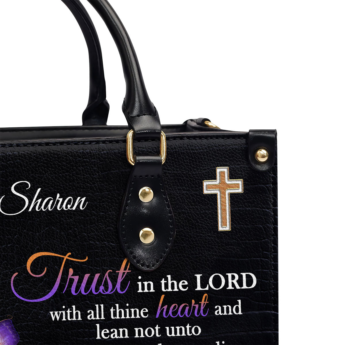 Trust in the Lord - Personalized Leather Handbag GMJSLB200099