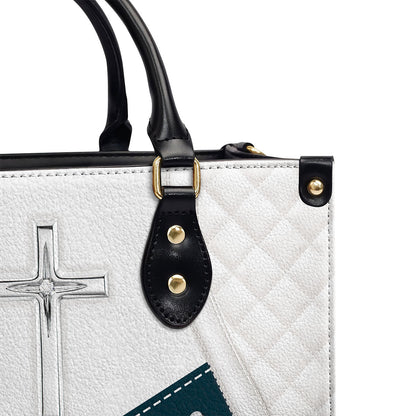 Faith-Inspired Leather Handbag - Personalized Christian Gift for Women GMJSLB200082