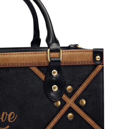 Faith-Inspired - Personalized Leather Handbag for Women GMJSLB200105
