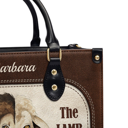 The Lion Of Judah - Personalized Leather Handbag GMJSLB200092