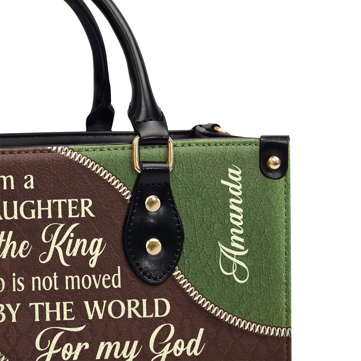 Faith-Based Gift for Daughter - Personalized Leather Handbag GMJSLB200096