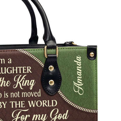 Faith-Based Gift for Daughter - Personalized Leather Handbag GMJSLB200096