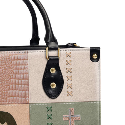 Simply Blessed - Personalized Christian Leather Handbag GMJSLB200103