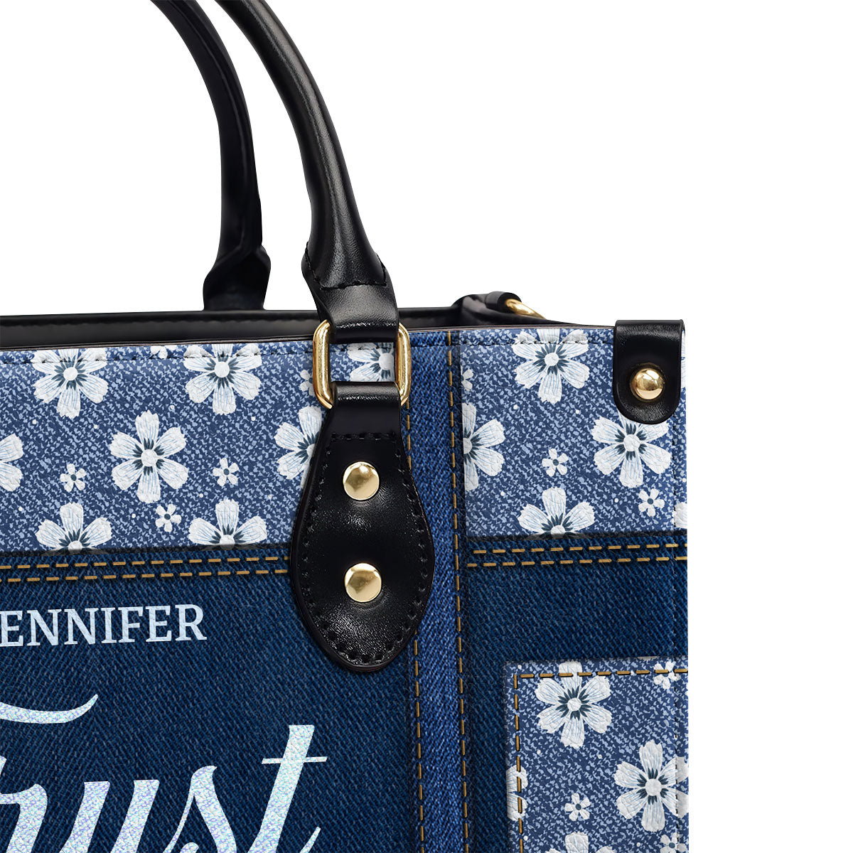 Trust in the Lord - Personalized Leather Handbag GMJSLB200098