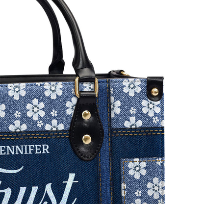 Trust in the Lord - Personalized Leather Handbag GMJSLB200098