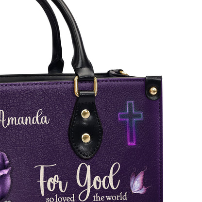 Faith-Inspired - Personalized Leather Handbag GMJSLB200097