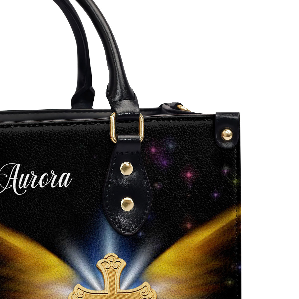 Faith-Inspired Leather Handbag - Personalized Gift for Her GMJSLB200072