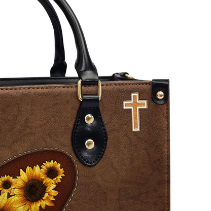 Faith-Inspired - Personalized Leather Handbag GMJSLB200076