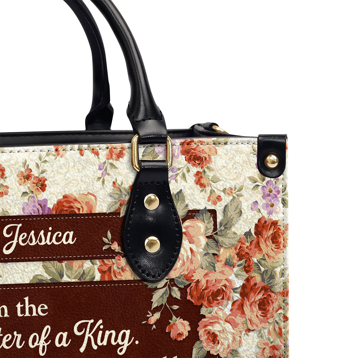 Faith Quote - Personalized Leather Handbag for Women GMJSLB200056