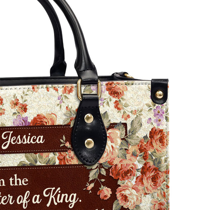 Faith Quote - Personalized Leather Handbag for Women GMJSLB200056
