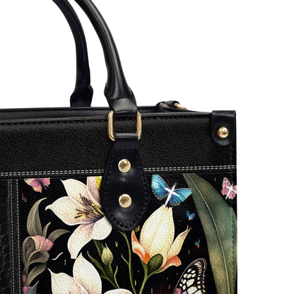 Christian Faith - Personalized Leather Handbag GMJSLB200044