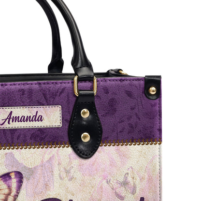 Trust in the Lord - Personalized Leather Handbag GMJSLB200054