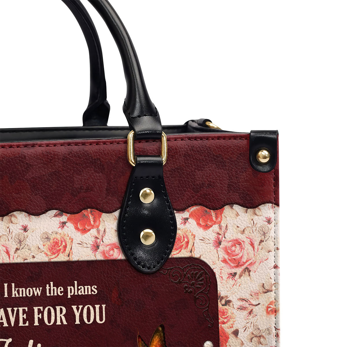 Jeremiah 29:11 Gift for Women - Personalized Leather Handbag GMJSLB200053