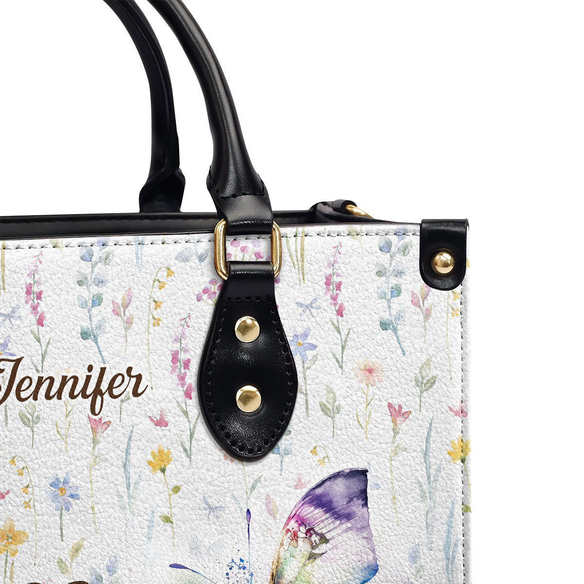 Grace-Inspired - Personalized Leather Handbag GMJSLB200048