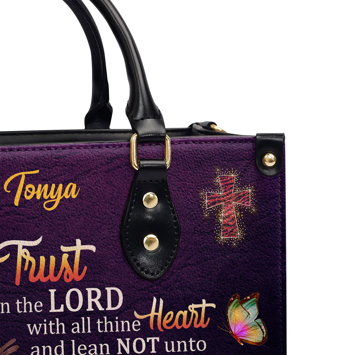 Trust In The Lord - Leather Handbag GMJSLB200084
