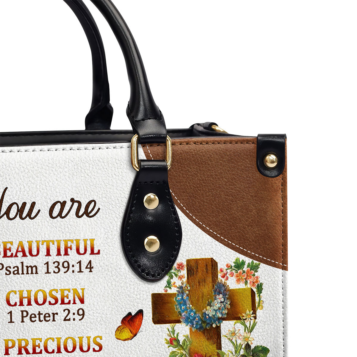 Child Of God - Personalized Leather Handbag GMJSLB200080