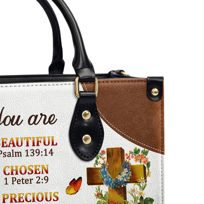 Child Of God - Personalized Leather Handbag GMJSLB200080