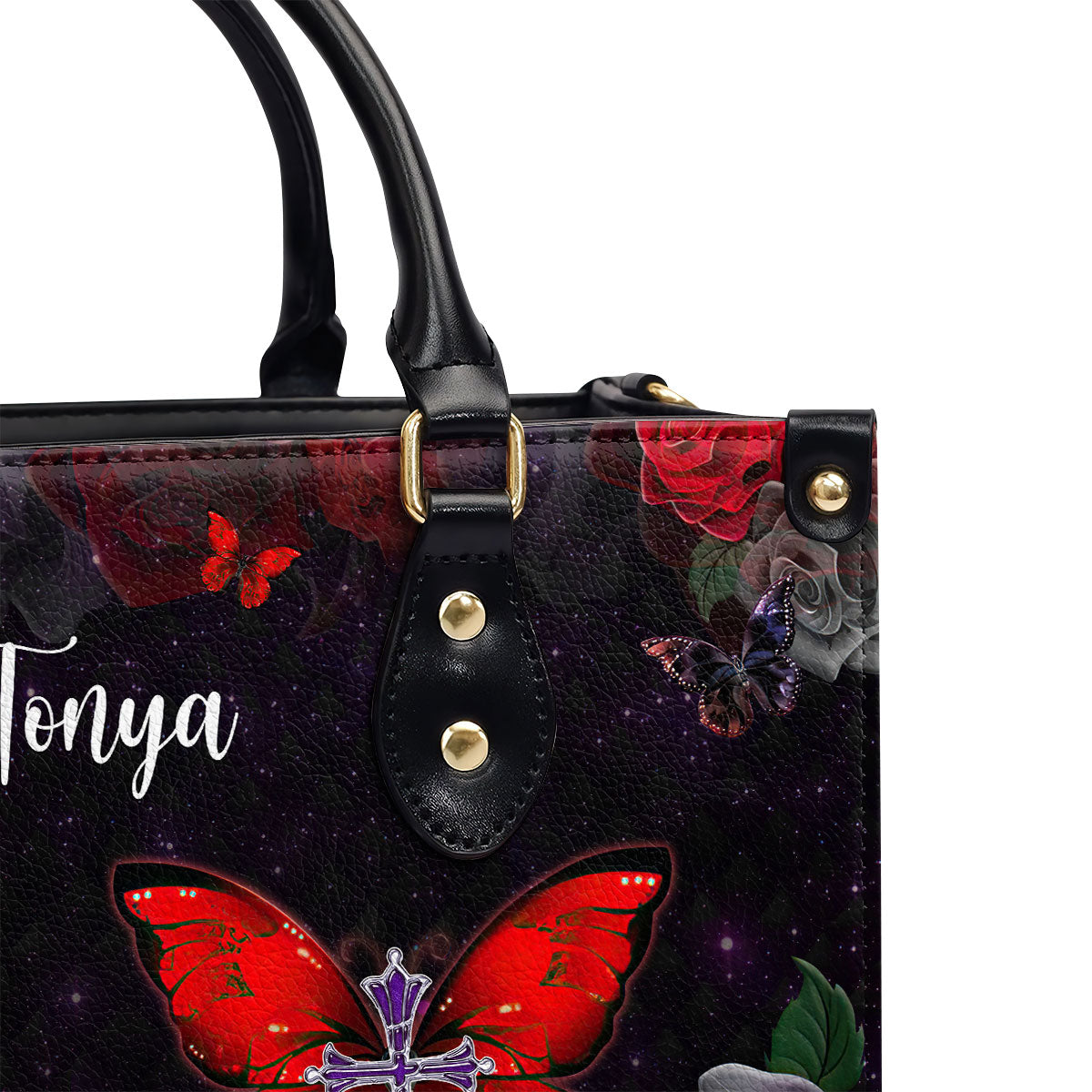 Do Everything in Love - Personalized Leather Handbag GMJSLB200065