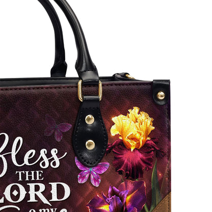 Bless The Lord O My Soul - Personalized Leather Handbag - Christian Gift for Women GMJSLB200102
