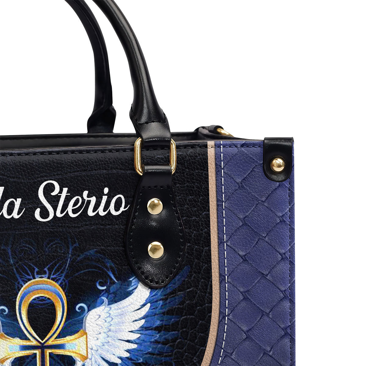 Faith Quote - Personalized Leather Handbag GMJSLB200112