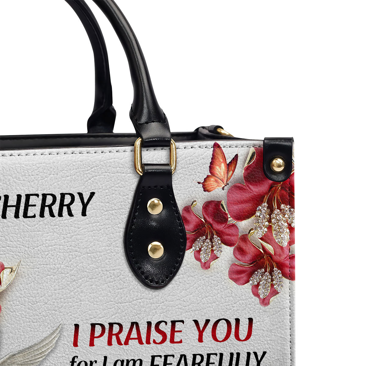 Fearfully And Wonderfully Made - Personalized Leather Handbag GMJSLB200115